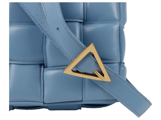 Bottega Veneta Bolsa de ombro e transversal Padded Cassette Azul - vista 2