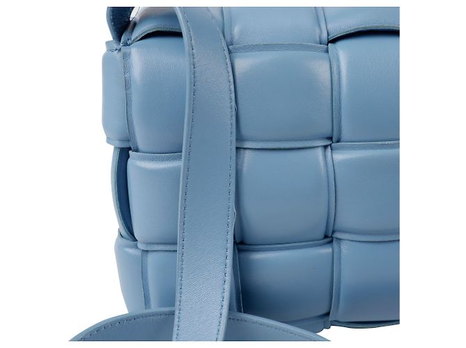 Bottega Veneta Bolsa de ombro e transversal Padded Cassette Azul - vista 5
