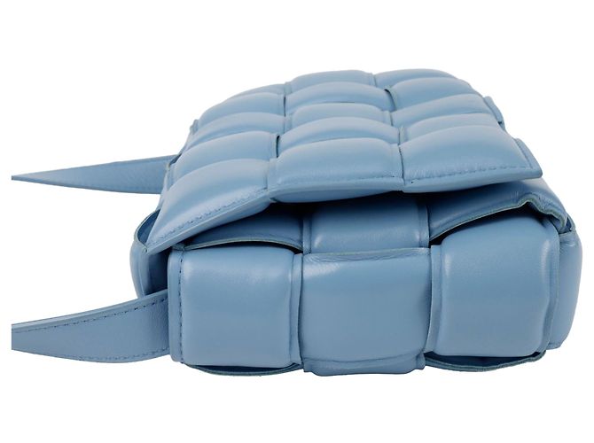 Bottega Veneta Bolsa de ombro e transversal Padded Cassette Azul - vista 6
