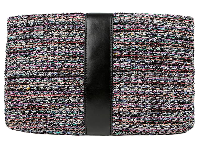 Chanel Clutch con patta e maniglia Multicolore - vista 5