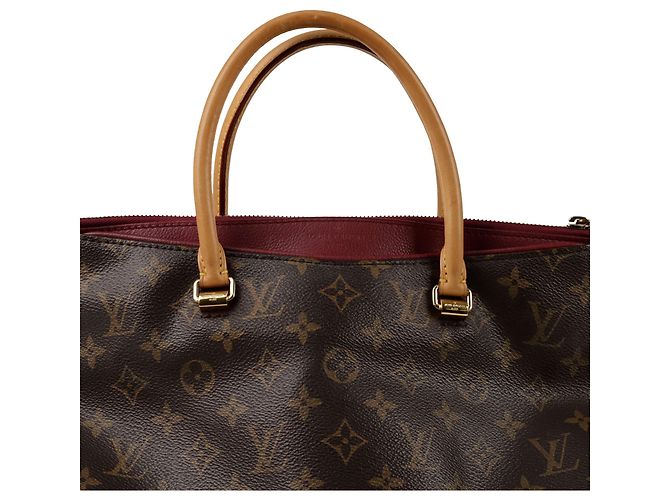 Louis Vuitton Borsa a Spalla Palais Mm Tote Marrone - vista 2