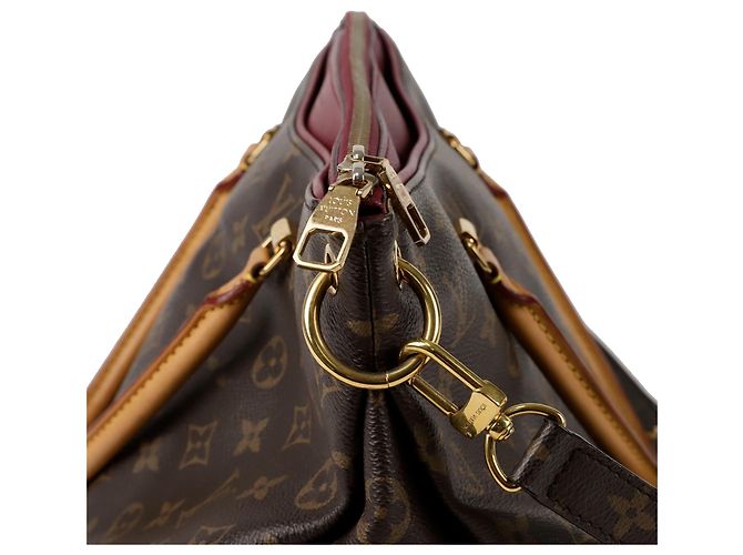 Louis Vuitton Borsa a Spalla Palais Mm Tote Marrone - vista 4