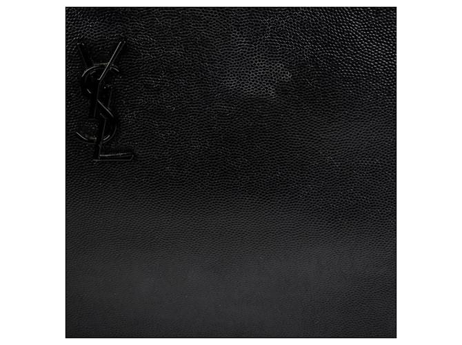 Saint Laurent Clutch Monogram Grande Nero - vista 3