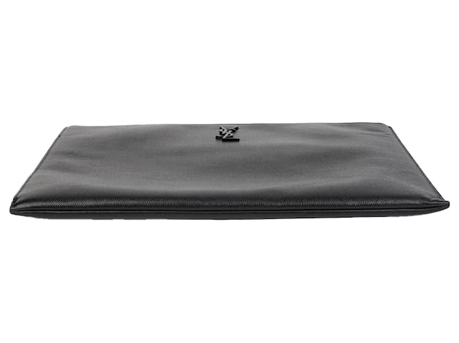Saint Laurent Clutch Monogram Grande Nero - vista 7