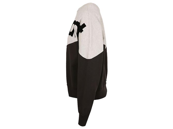 Isabel Marant Sudadera Houston Logo Negro - vista 4