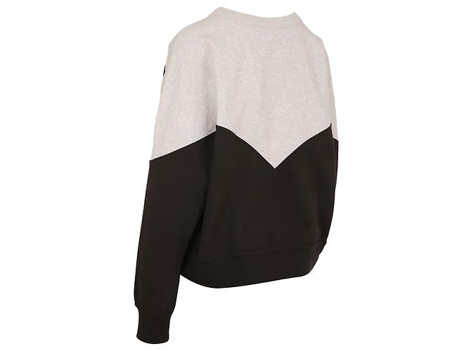 Isabel Marant Sudadera Houston Logo Negro - vista 5