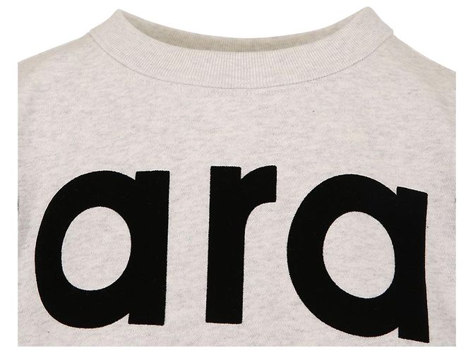 Isabel Marant Sudadera Houston Logo Negro - vista 7