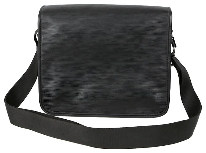 Louis Vuitton Borsa a tracolla e crossbody Downtown Messenger Pm Nero - vista 3