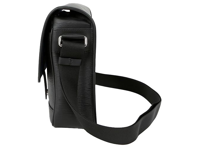 Louis Vuitton Borsa a tracolla e crossbody Downtown Messenger Pm Nero - vista 4