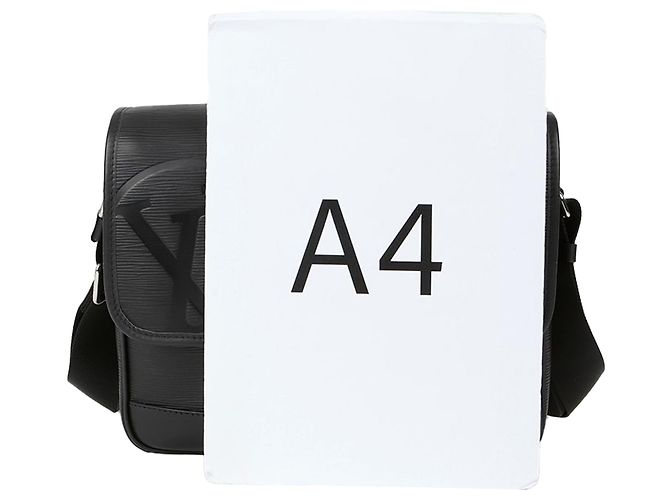 Louis Vuitton Borsa a tracolla e crossbody Downtown Messenger Pm Nero - vista 7