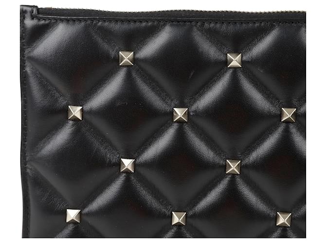 Valentino Garavani Clutch Candy con borchie Nero - vista 2