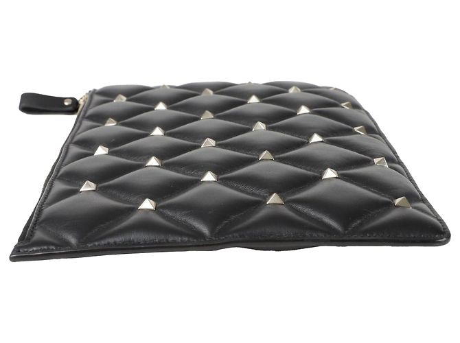 Valentino Garavani Clutch Candy con borchie Nero - vista 5