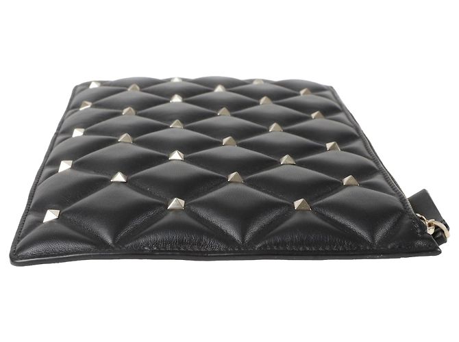 Valentino Garavani Clutch Candy con borchie Nero - vista 7