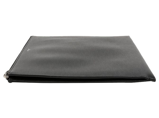 Saint Laurent Clutch Grande Classica Argento Metallico - vista 3