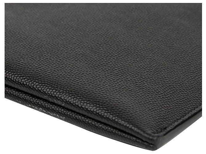 Saint Laurent Clutch Grande Classica Argento Metallico - vista 6