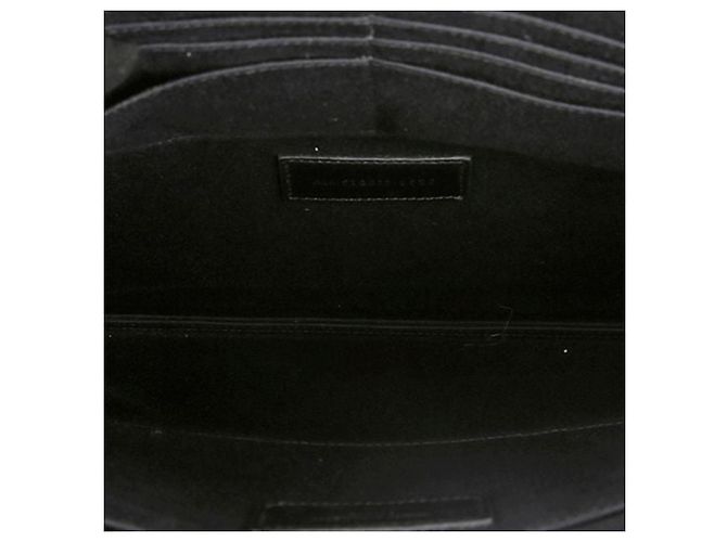 Saint Laurent Clutch Grande Classica Argento Metallico - vista 9