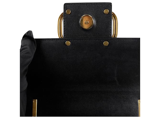 Valentino Garavani Borsa a tracolla con logo e borchie Nero - vista 8