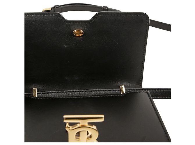 Burberry Tb Mini Schultertasche und Crossbody-Tasche Schwarz - Ansicht 9