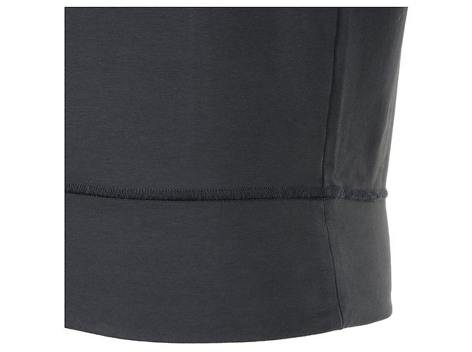 Kiton Felpa Charcoal con Logo Ricamato Multicolor - vista 8