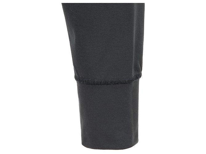 Kiton Felpa Charcoal con Logo Ricamato Multicolor - vista 9