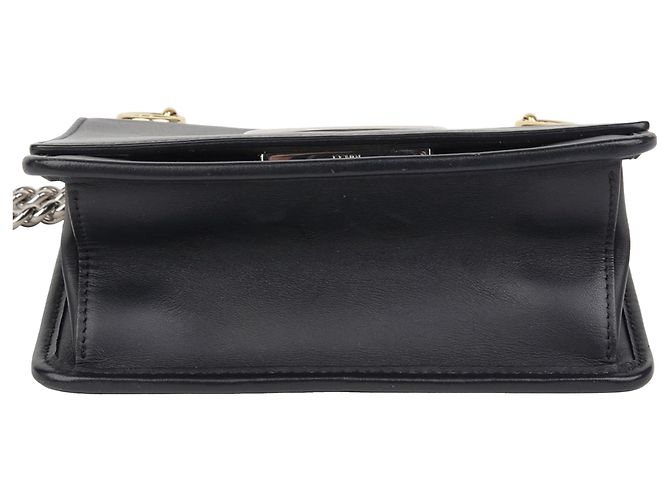 Fendi Kleiner Kan Eye Schultertaschen-Crossbody-Bag Schwarz - Ansicht 7