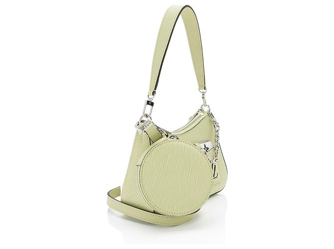 Borsa a tracolla Louis Vuitton in pelle Epi Marellini Verde - vista 2