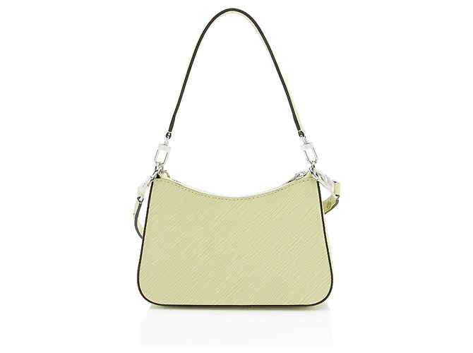 Borsa a tracolla Louis Vuitton in pelle Epi Marellini Verde - vista 3