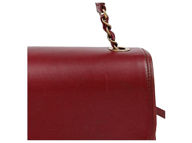 Chanel Borsa a Spalla e Crossbody Coco Curve Rosso - vista 3