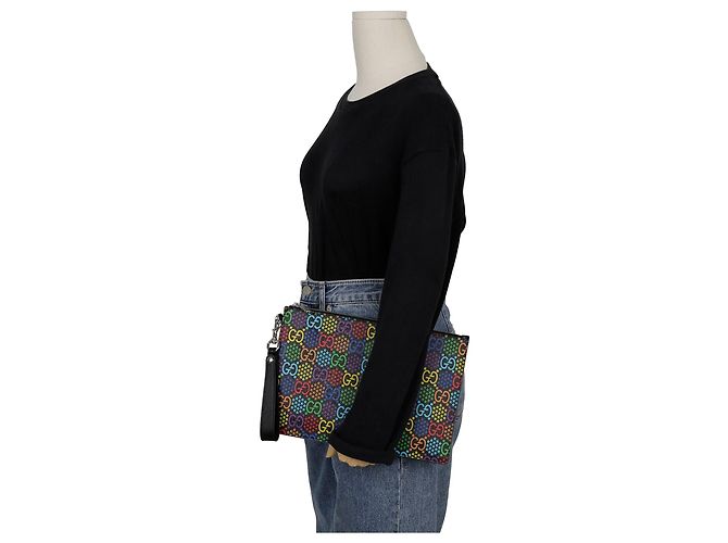 Gucci Pochette Gg Psychedelic Strap - vista 8