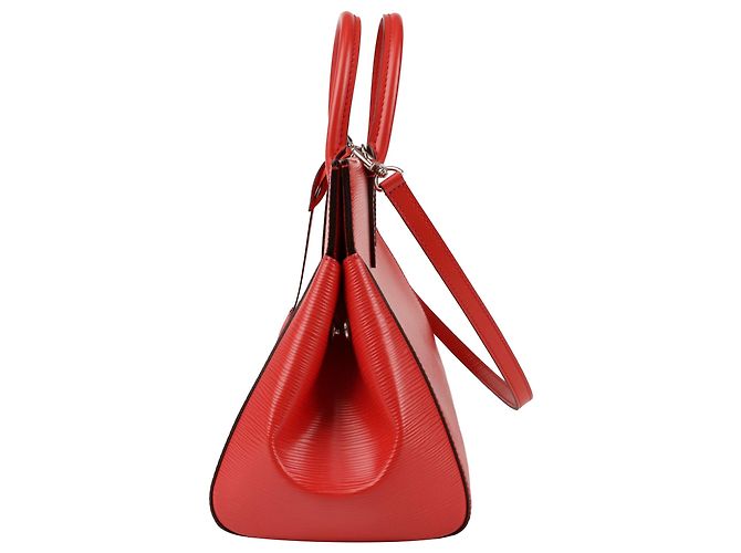 Louis Vuitton Mali Mm Tote Schultertasche Rot - Ansicht 3