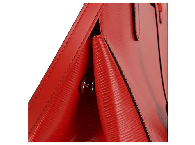 Louis Vuitton Mali Mm Tote Schultertasche Rot - Ansicht 7