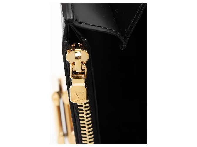 Portafoglio con catena Louis Vuitton Epi Leather Sequin Owl Twist Nero - vista 10