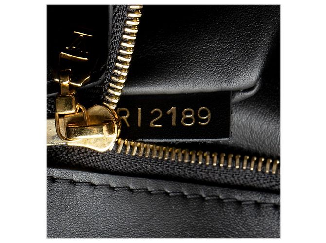 Louis Vuitton Kalbsleder Rose Des Vents MM Top Handle Schwarz - Ansicht 6
