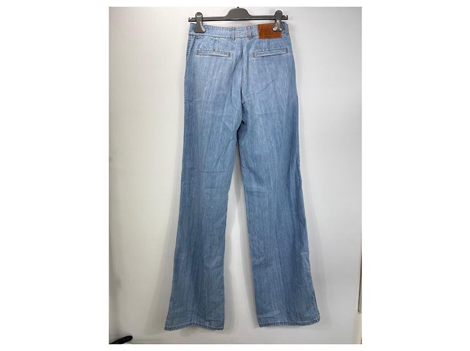 Ermanno Scervino Pantalones Vaqueros Wide-Leg Lavado Claro Azul - vista 2
