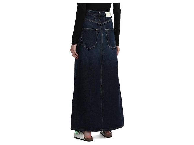 Closed Denim-Maxirock Dunkelblau - Ansicht 6