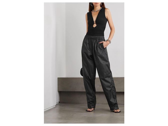 Isabel Marant Pantalones "Kylie" Negro - vista 6