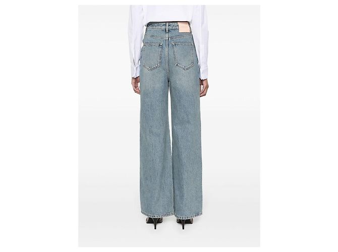 Jeans a gamba larga Loewe Blu - vista 6