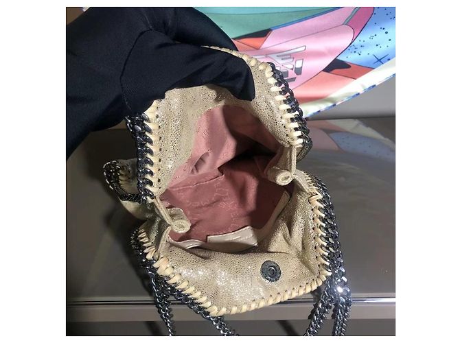 Stella Mc Cartney Stella McCartney Borsa Daily Chain Mini - Oro D'oro - vista 6