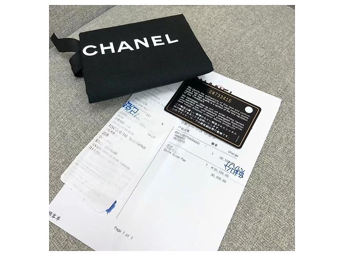 Borsa a spalla Chanel Perfume a forma di pianoforte in pelle nera Nero - vista 8