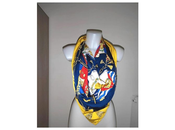Etro Seidentuch - Maritimes Design - Ansicht 3