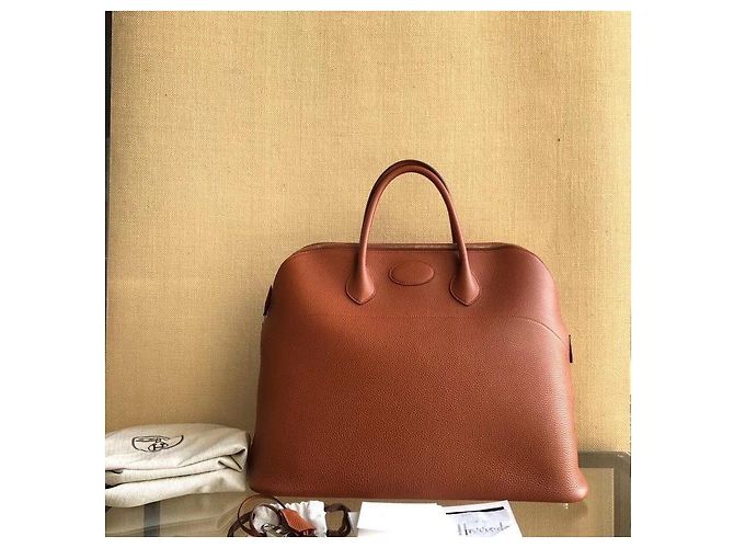 Borsa Hermès Bolide 45 Love Sport - Arancio Rosso - vista 3