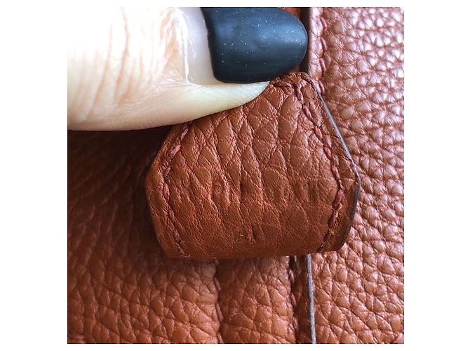 Borsa Hermès Bolide 45 Love Sport - Arancio Rosso - vista 6