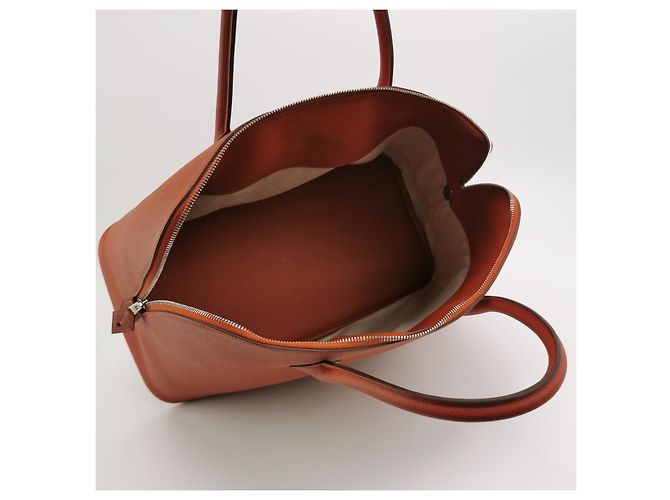 Borsa Hermès Bolide 45 Love Sport - Arancio Rosso - vista 7