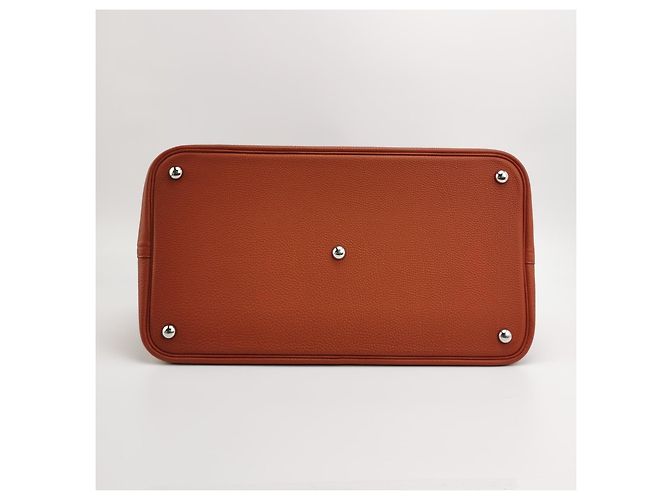 Borsa Hermès Bolide 45 Love Sport - Arancio Rosso - vista 8