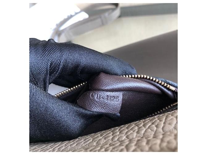 Céline Swing Small Elephant Borsa in Grigio e Rosso - vista 2