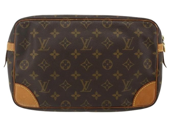 LOUIS VUITTON Clutch Monogram Compiegne 28 M51845 LV Auth fm5342 Monogramma - vista 2