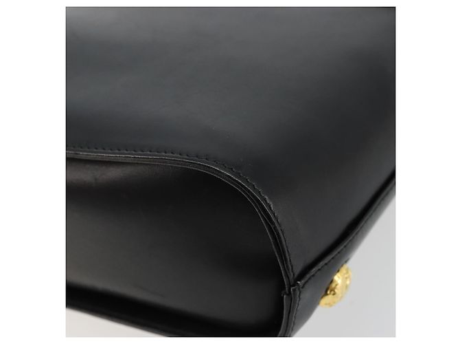 Borsa a Spalla Salvatore Ferragamo in Pelle Nera e Oro Auth kk677 Nero D'oro - vista 15