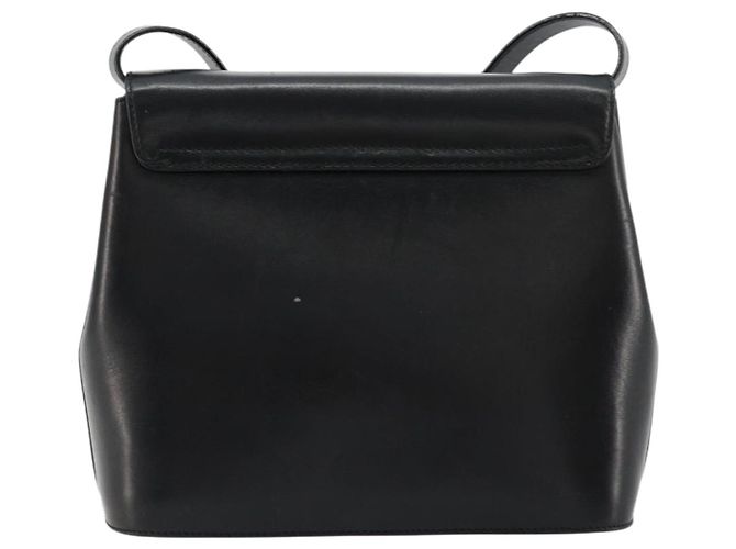 Borsa a Spalla Salvatore Ferragamo in Pelle Nera e Oro Auth kk677 Nero D'oro - vista 2