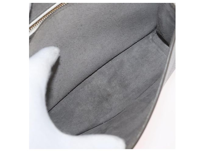 Miu Miu Shoulder Bag Leather Gray Gold Auth bs34805A Brown Golden - view 23