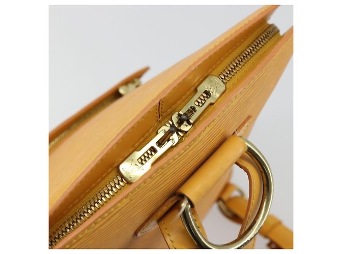 LOUIS VUITTON Epi Coblanc Schultertasche Gelb M52293 LV Auth ep14324A - Ansicht 10